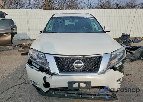 2016 Nissan Pathfinder S из США, поврежденный, VIN 5N1AR2MM6GC654976